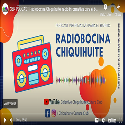 3er podcast Radio Bocina Chiquihuite: ¿Y tu, como cuidas el medio&nbsp;ambiente?